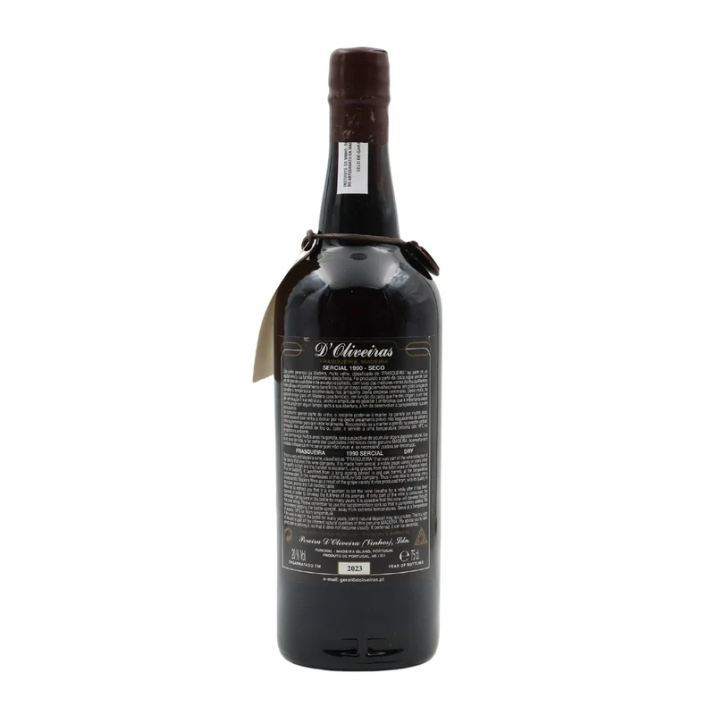 D´Oliveiras Sercial Seco Madeira 1990