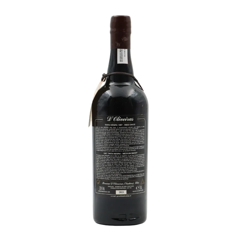 D´Oliveiras Tinta Negra Meio Doce Madeira 1997