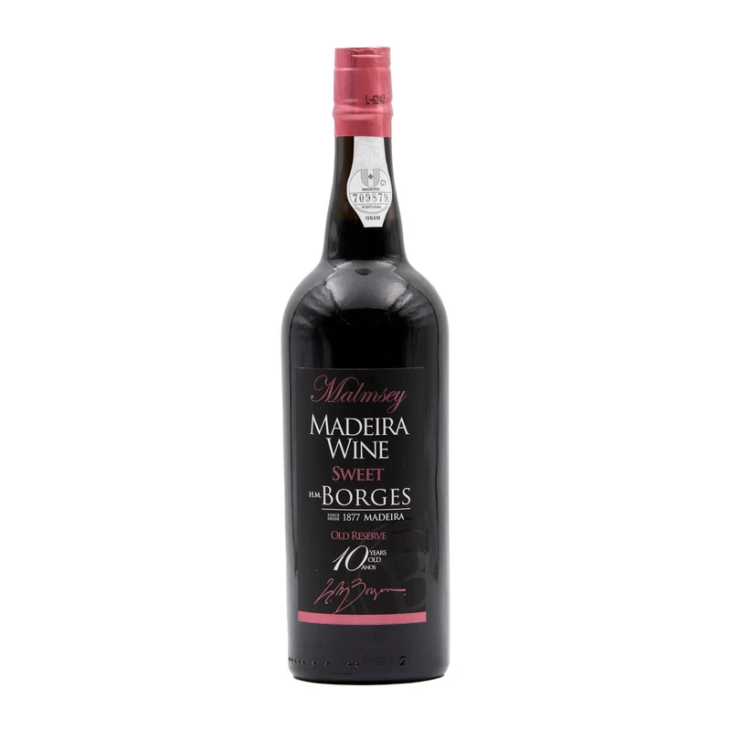 H M Borges Malmsey 10 Anos Madeira