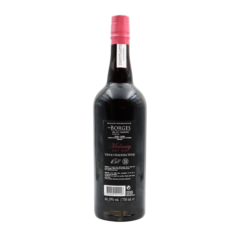 H M Borges Malmsey 15 Anos Madeira