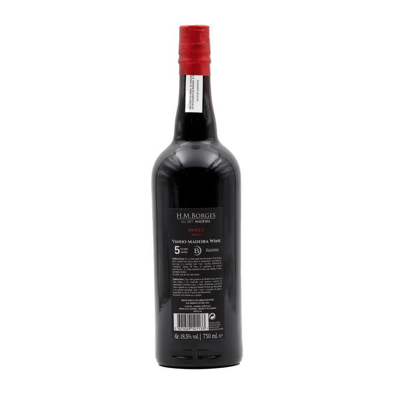 H M Borges Reserva 5 Anos Doce Madeira