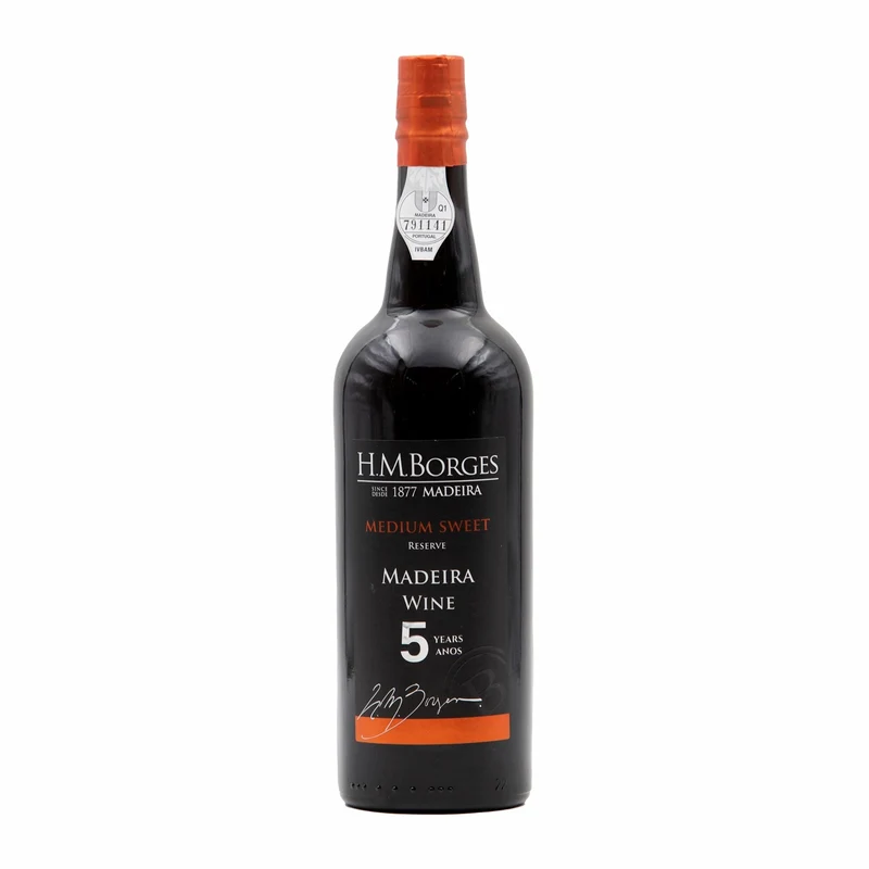 H M Borges Reserva 5 Anos Meio Doce Madeira
