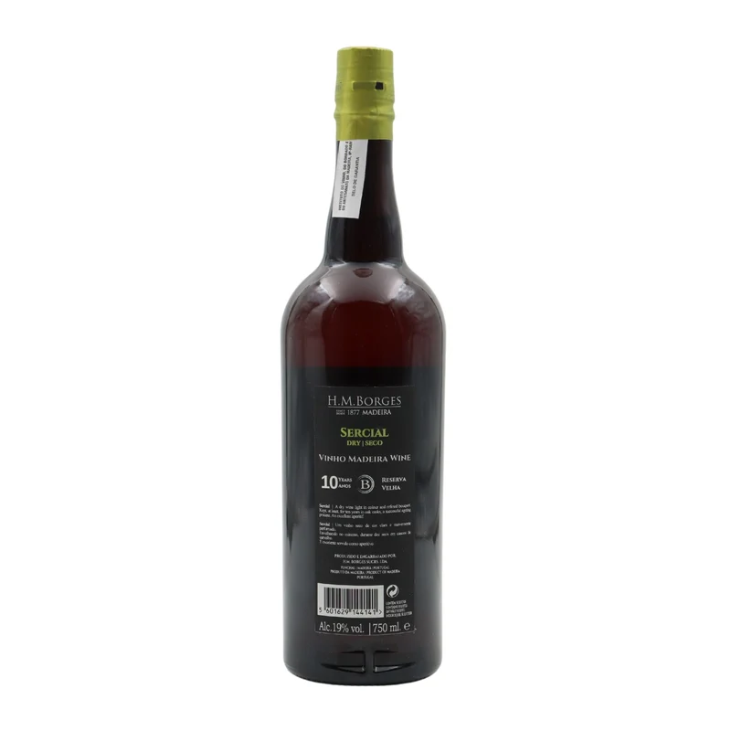 H M Borges Sercial 10 Anos Madeira