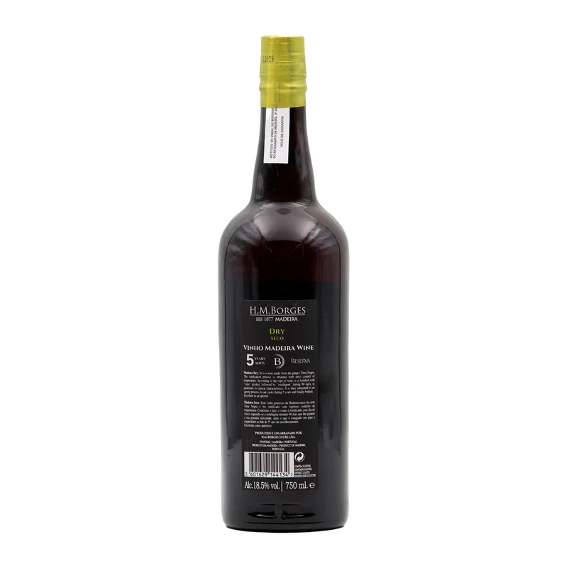 H M Borges Reserva 5 Anos Seco Madeira