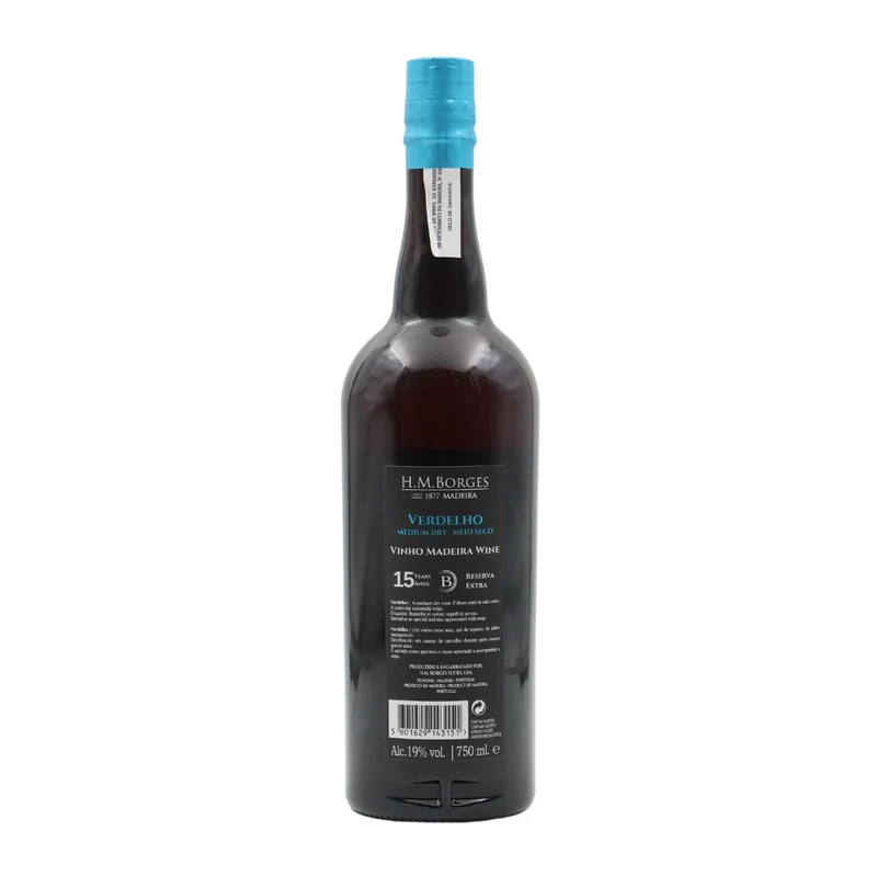 H M Borges Verdelho 15 Anos Madeira