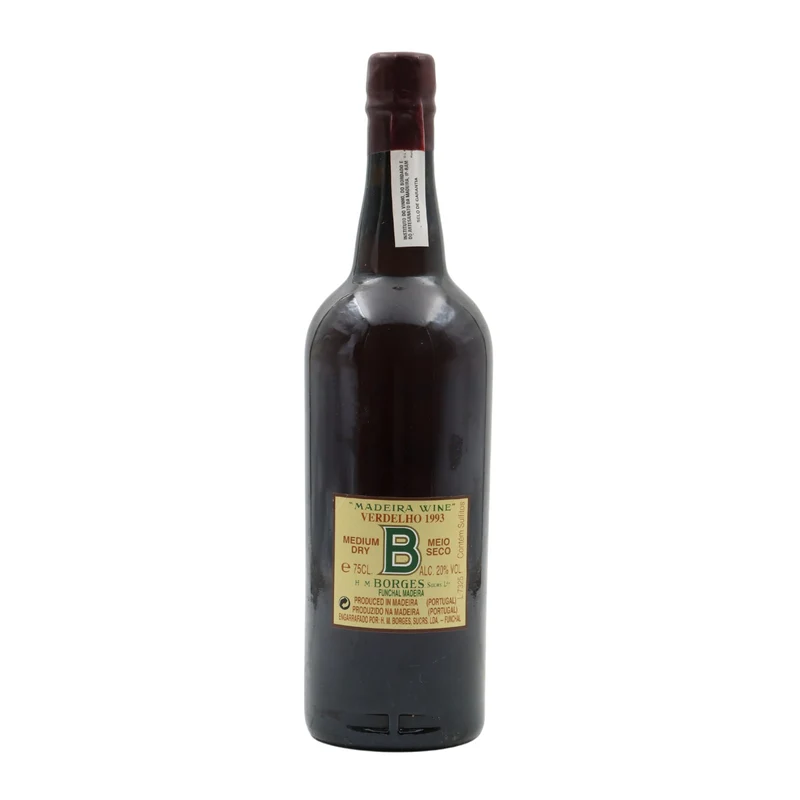 H M Borges Verdelho Colheita Madeira 1993
