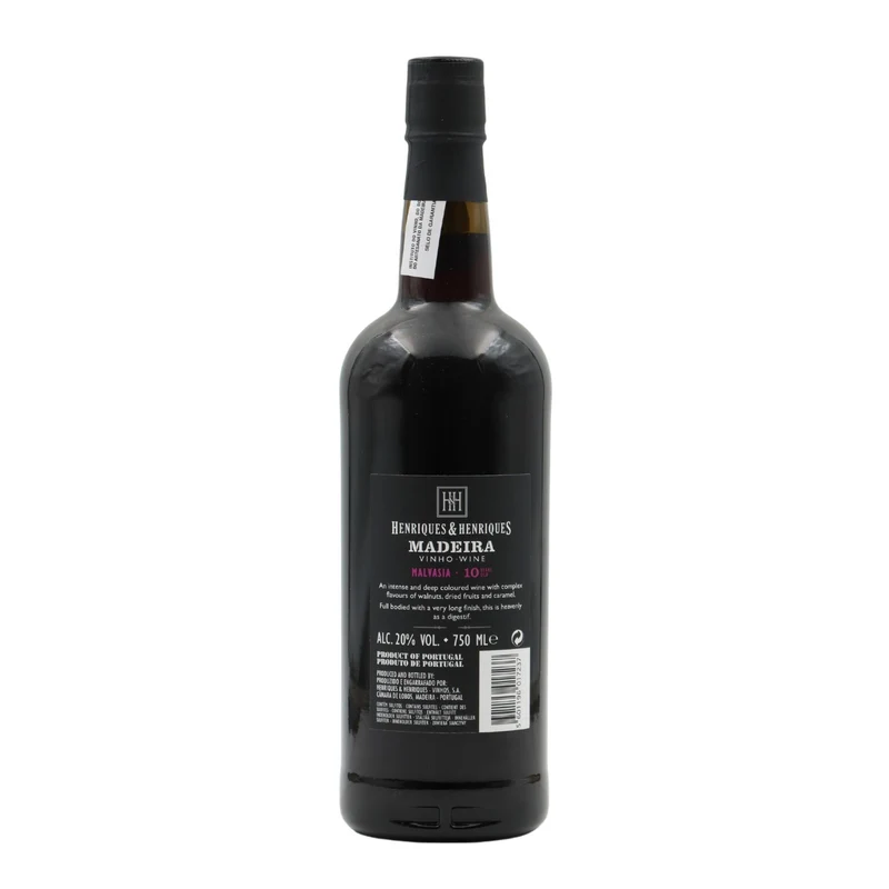 Henriques Henriques Malmsey 10 Anos Madeira
