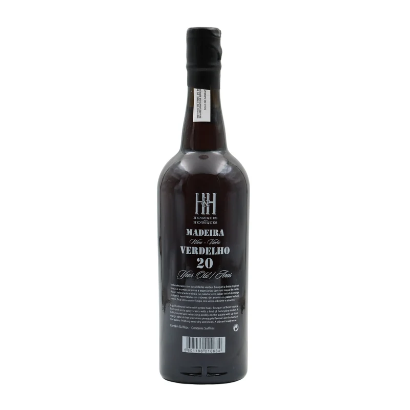Henriques Henriques Verdelho 20 Anos Madeira