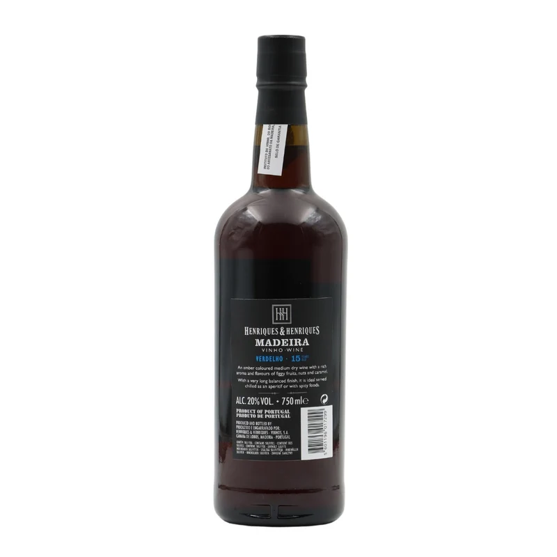 Henriques Henriques Verdelho 15 Anos Madeira