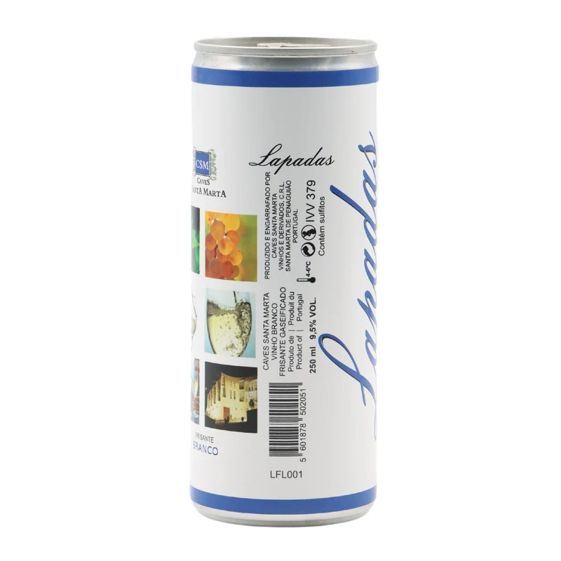 Lapadas Frisante Branco em lata