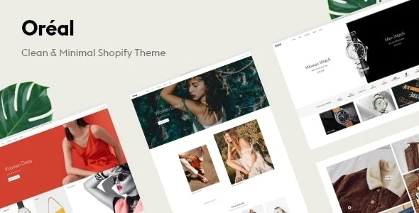 Oreal - Minimal Responsive Shopify Theme