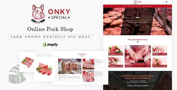 Onky | Butcher, Chicken & Meat Shop Shopify Theme