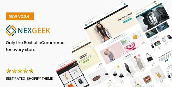 NexGeek - Multipurpose Responsive Shopify Theme(Sections Ready)
