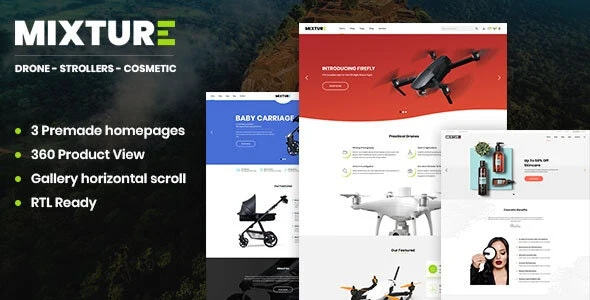 Mixture | Single Product Shopify Theme