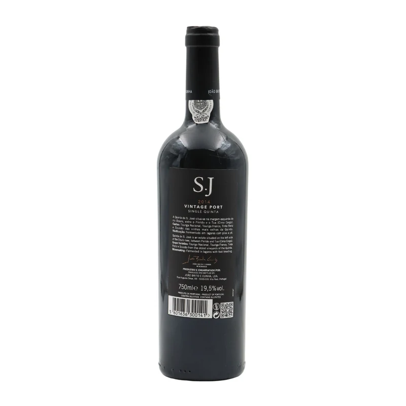 Quinta de São José Vintage Porto 2014