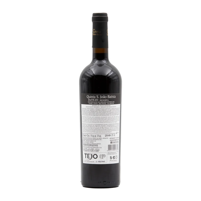 Quinta São João Batista Alicante Bouschet Touriga Franca Reserva Tinto 2016