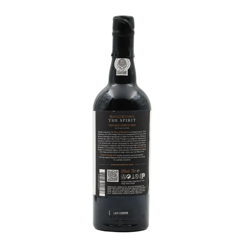 Sandeman 225Y The Spirit Vintage Porto 2000