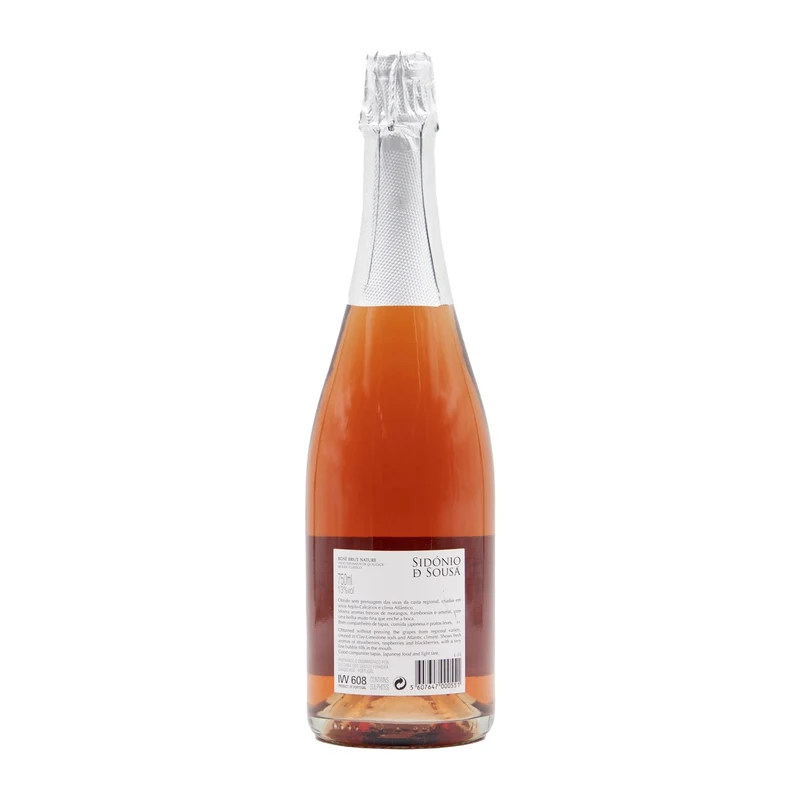 Sidónio de Sousa Bruto Nature Rosé Espumante