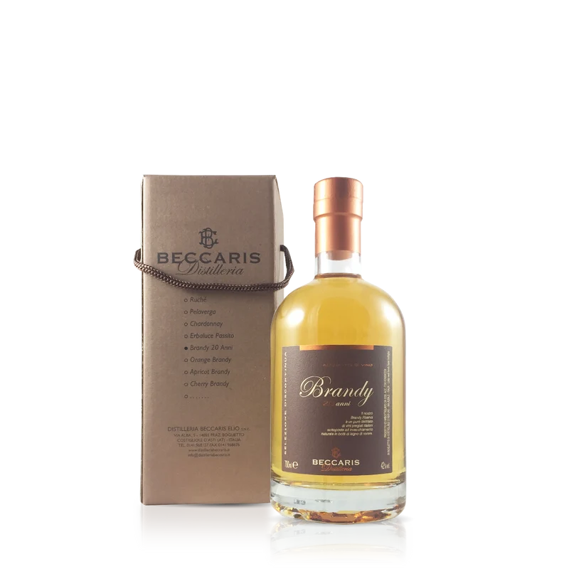 Brandy 20 Anni Riserva Beccaris Piemont
