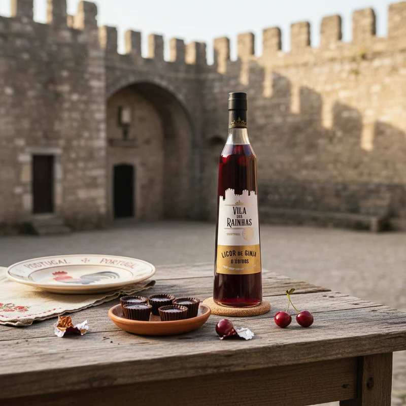 Ginja d'Óbidos mit Früchten - Vila das Rainhas 700ml