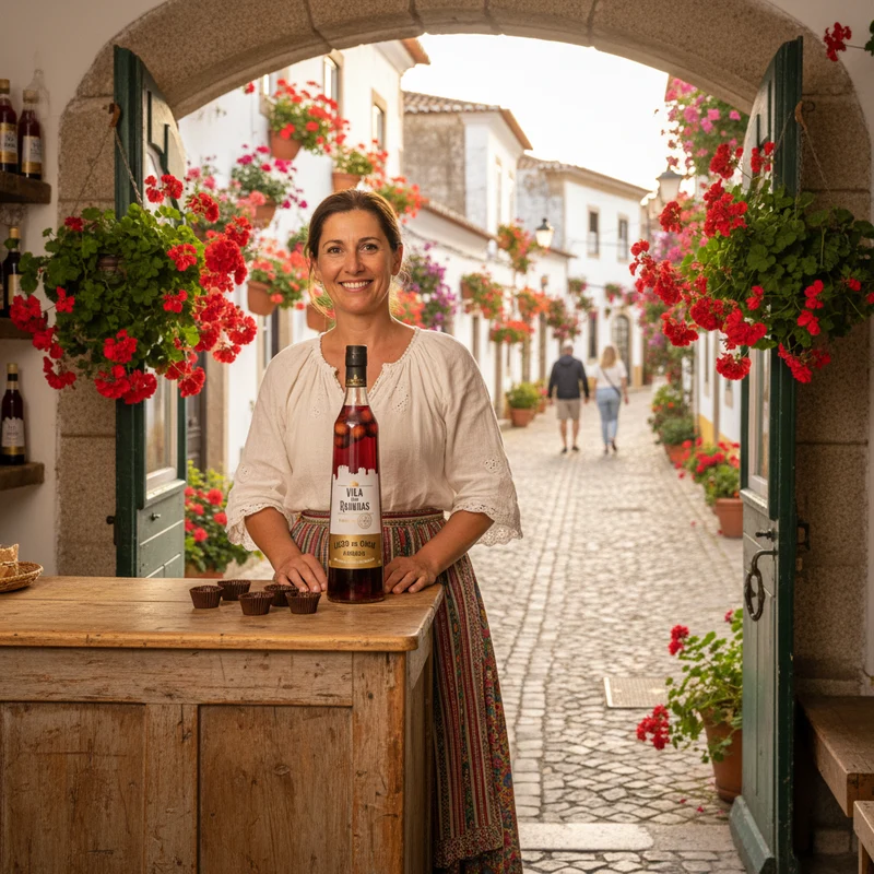 Ginja d'Óbidos mit Früchten - Vila das Rainhas 700ml