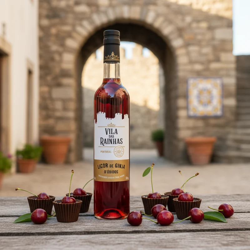 Ginja d'Óbidos mit Früchten - Vila das Rainhas 500ml