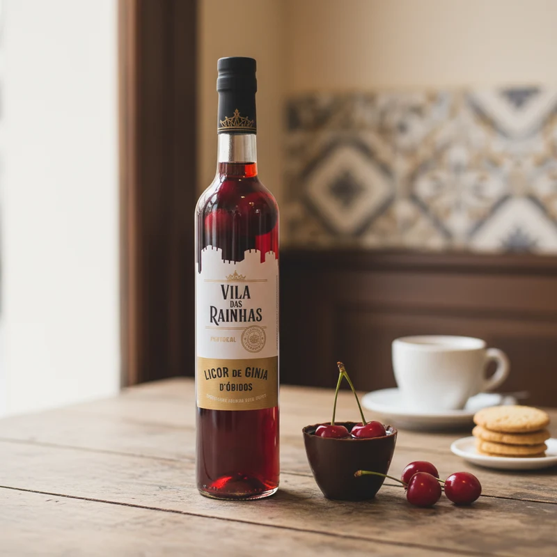 Ginja d'Óbidos mit Früchten - Vila das Rainhas 500ml