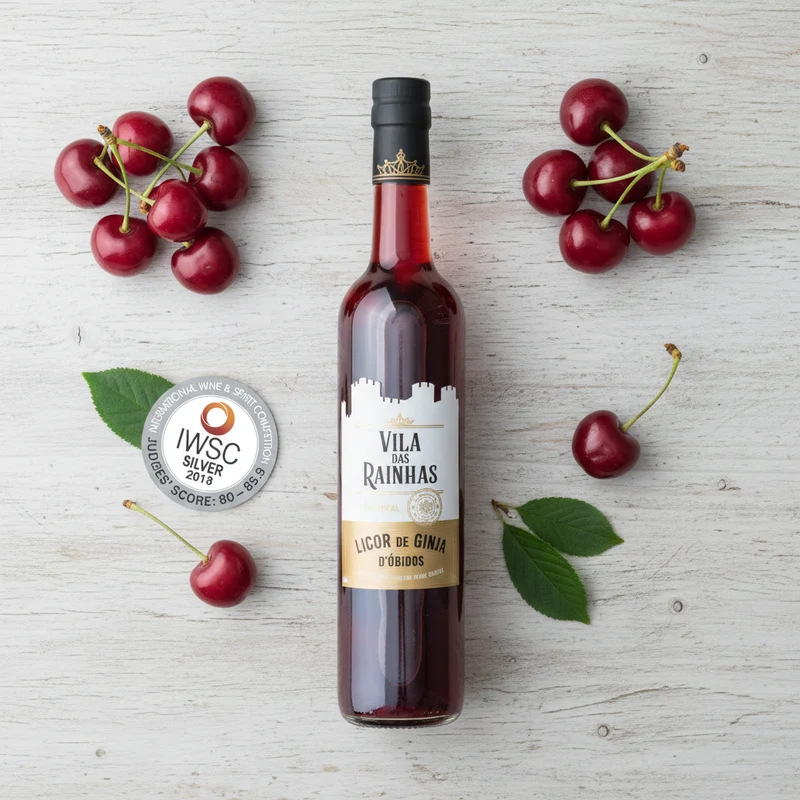 Ginja d'Óbidos mit Früchten - Vila das Rainhas 500ml