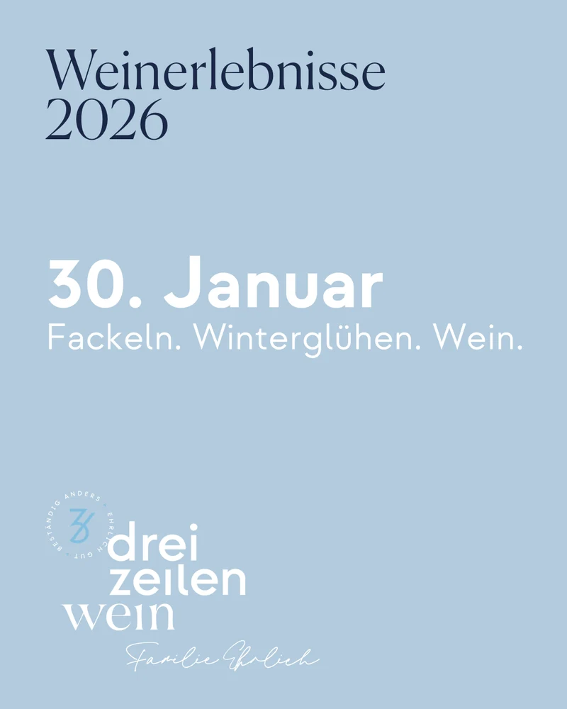 Im Januar 2027 | Fackeln. Winterglühen. Wein.