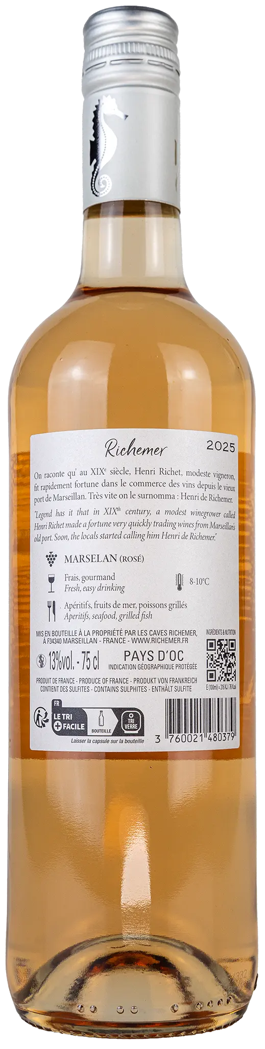 Richemer 2025 - Marselan rosé
