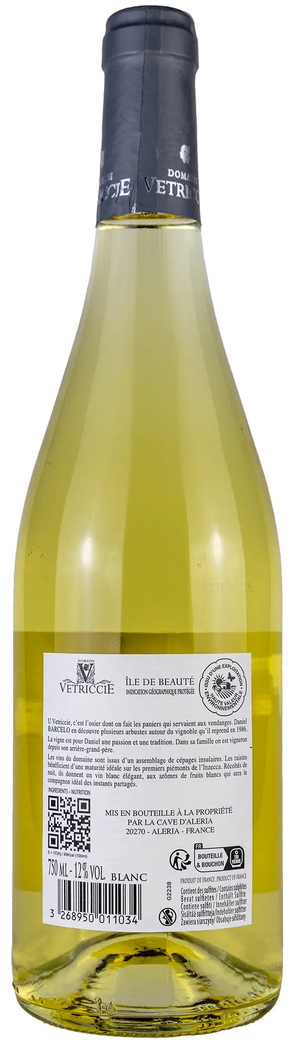 Domaine Vetriccie blanc 2024