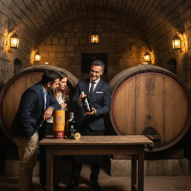 Vallado Vinho do Porto 10 Anos 500ml