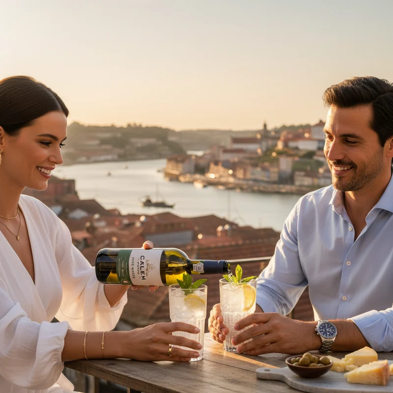 Calém Fine White Vinho do Porto 750ml