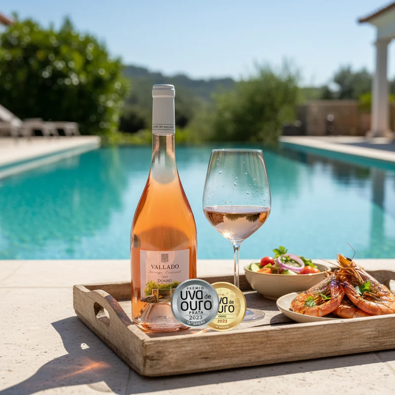 Vallado Touriga Nacional DOC Douro Rosé 750ml