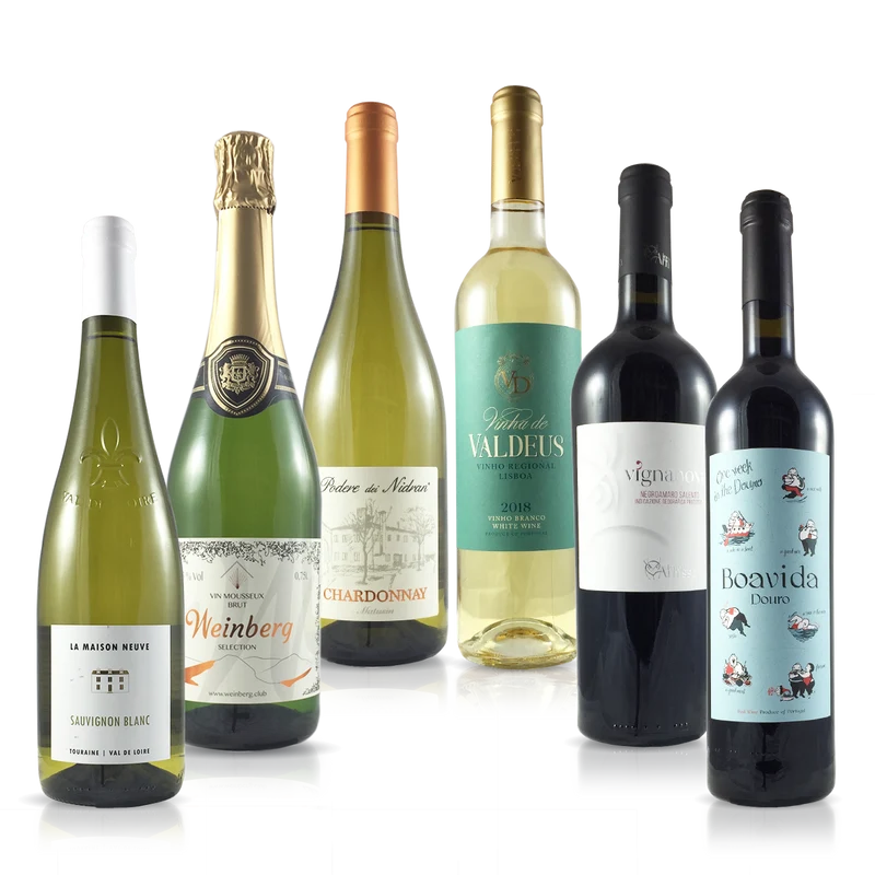 Weinpaket Genussvielfalt - mit Profikorkenzieher gratis ! Weinpaket frei Haus