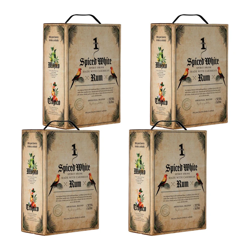 Old Caribbean Spiced White - aromatisierter karibischer Rum - No.1 - Bag-in-Box 3 L