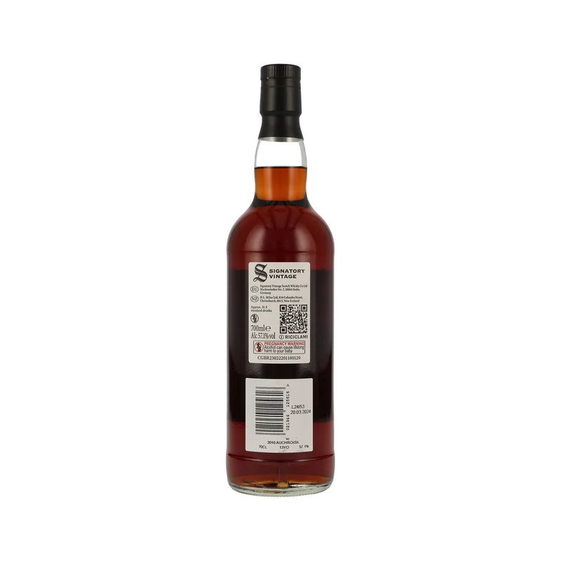 Auchroisk 2010 - 13 Jahre - Signatory Vintage Speyside Single Malt Scotch Whisky 100 Proof Edition #12rn