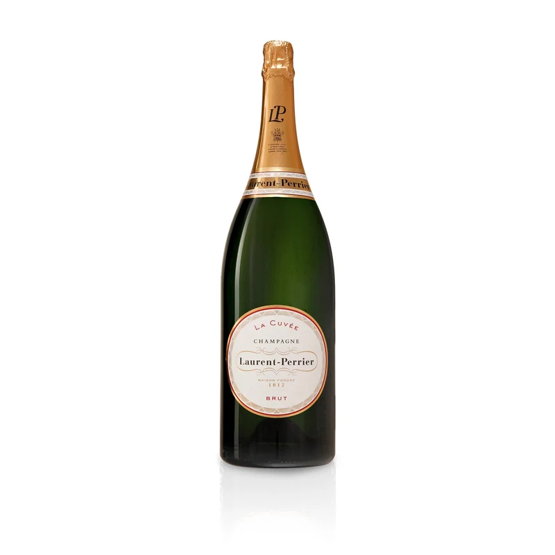 Champagne Laurent-Perrier La Cuvée Brut Jeroboam 3,0L in Holzkiste