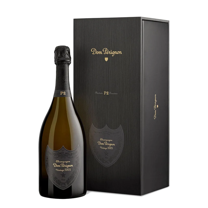 Dom Pérignon Plénitude P2 Vintage 2003 mit Geschenkverpackung