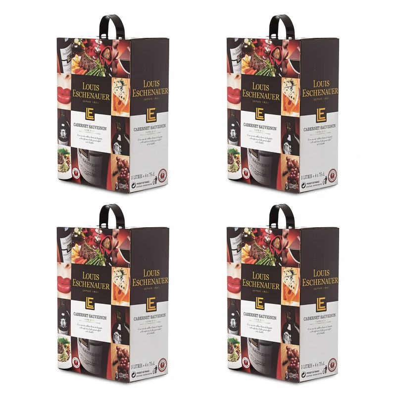 Bag-in-Box - Vin de Pays d'Oc- Cabernet Sauvignon - Rotwein - Louis Eschenauer 3 L