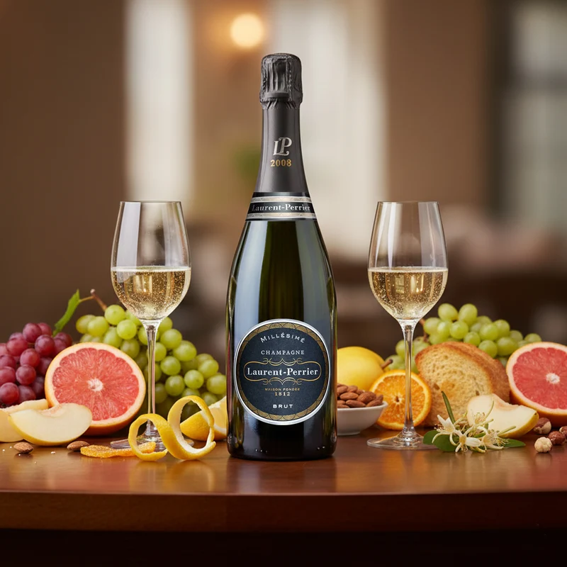 Champagne Laurent-Perrier Millésime 2008 Brut Magnum