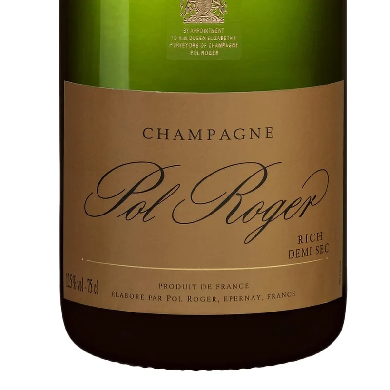 Champagne Pol Roger Rich Demi -Sec