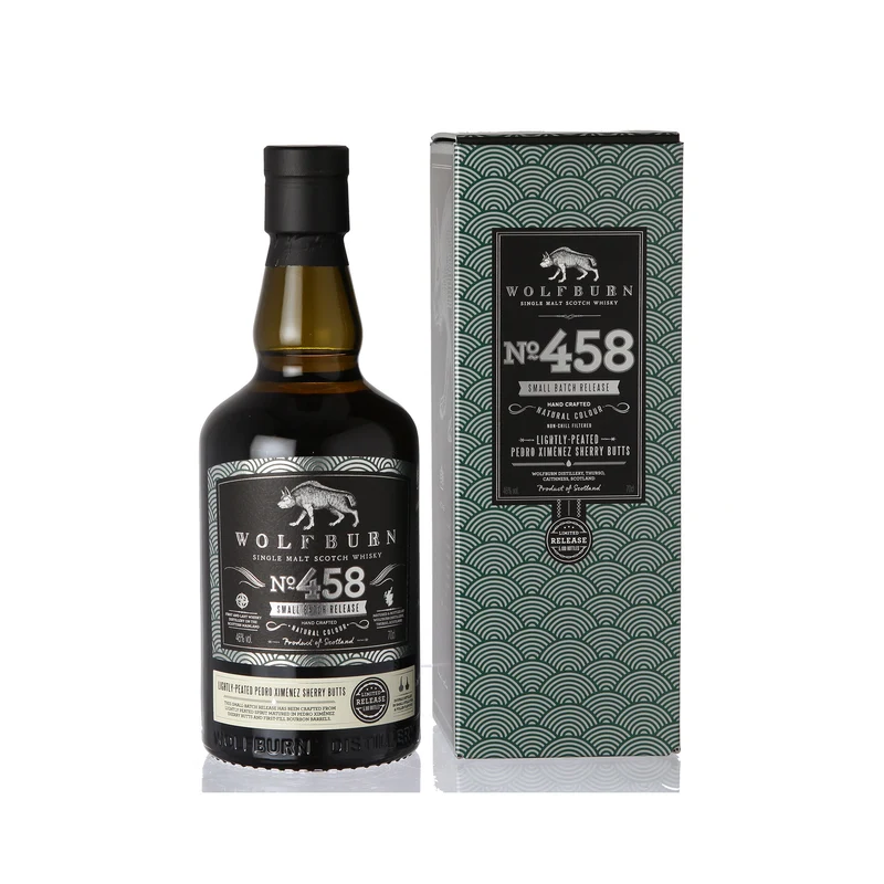 Wolfburn Batch No. 458 Pedro Ximénez Sherry Butts Small Batch Release