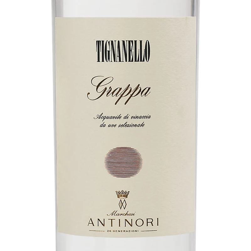 Grappa Tignanello in Geschenkpackung Antinori Toscana Italien (0,5 l)