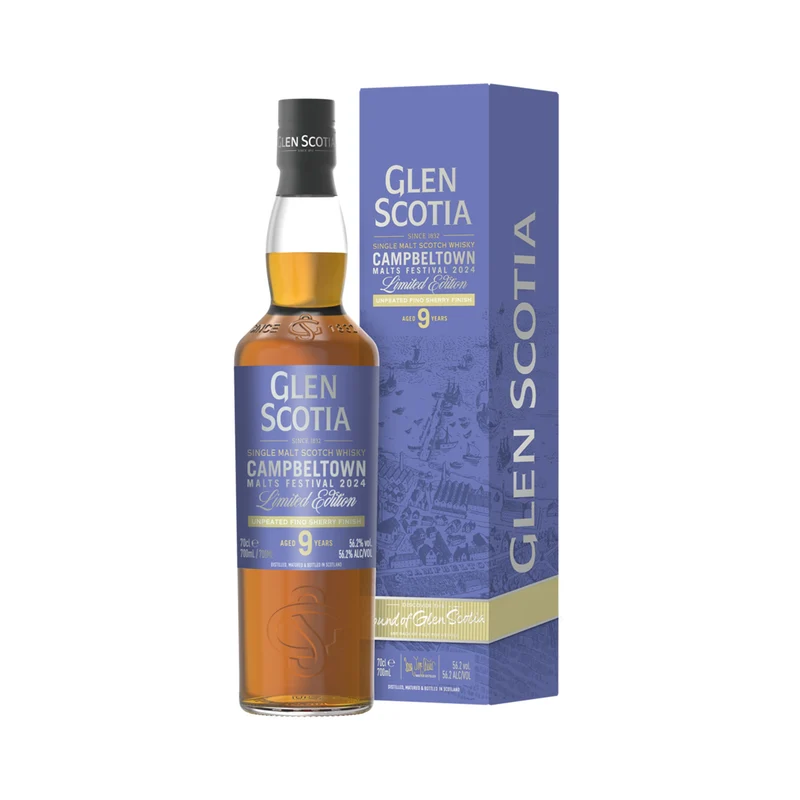 Glen Scotia - Campbeltown Malts Festival 2024 - Unpeated - Fino Sherry Finish - Single Malt Whisky