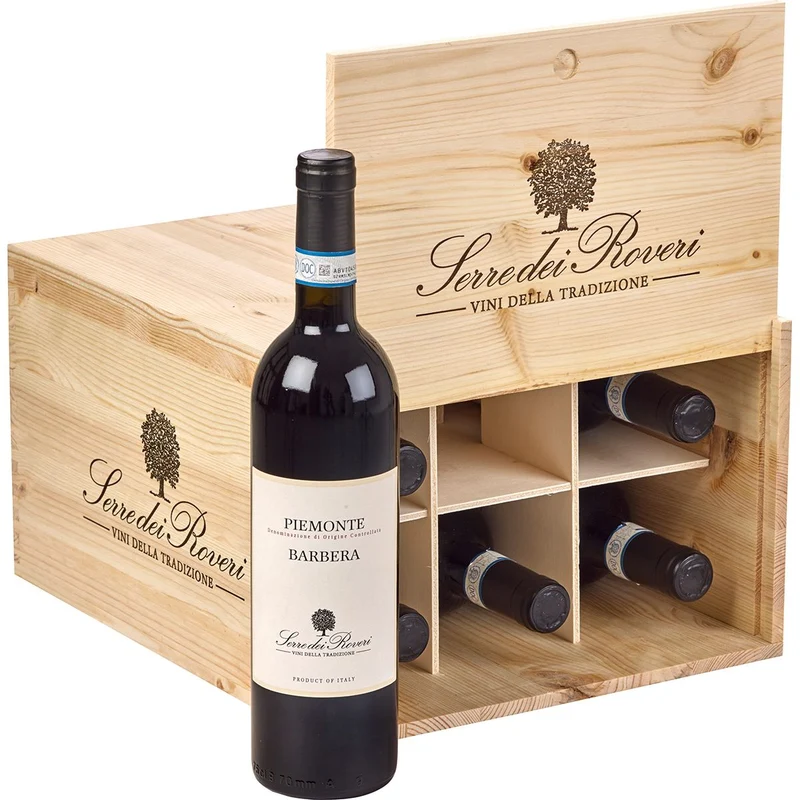 2022 Serre dei Roveri Piemonte Barbera DOC -in 6er HK- Sartirano Figli Piemont/Italien 6 x 0,75 l