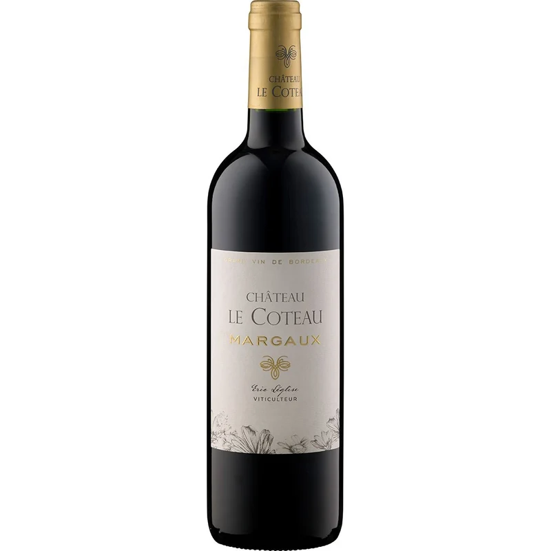 2019 Château le Coteau Margaux AOC Chateau le Coteau Bordeaux/Frankreich 0,75 l