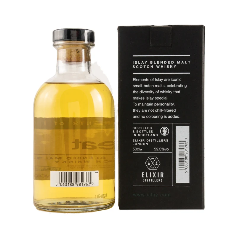Elements of Islay - Peat Full Proof 59,3% - mit GP