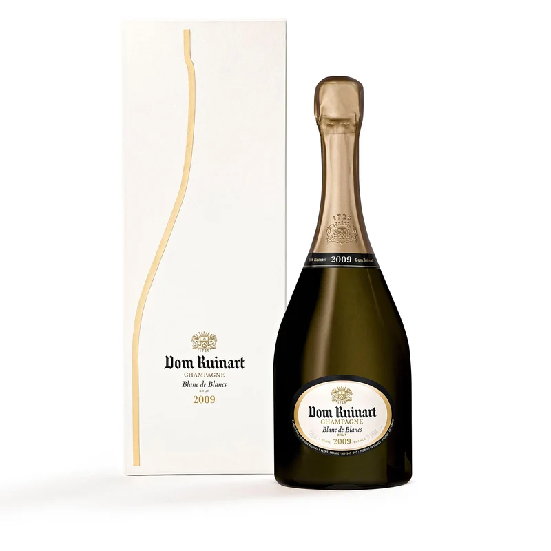Dom Ruinart Blanc de Blancs 2009 Champagner (0,75 l) mit Geschenkpackung