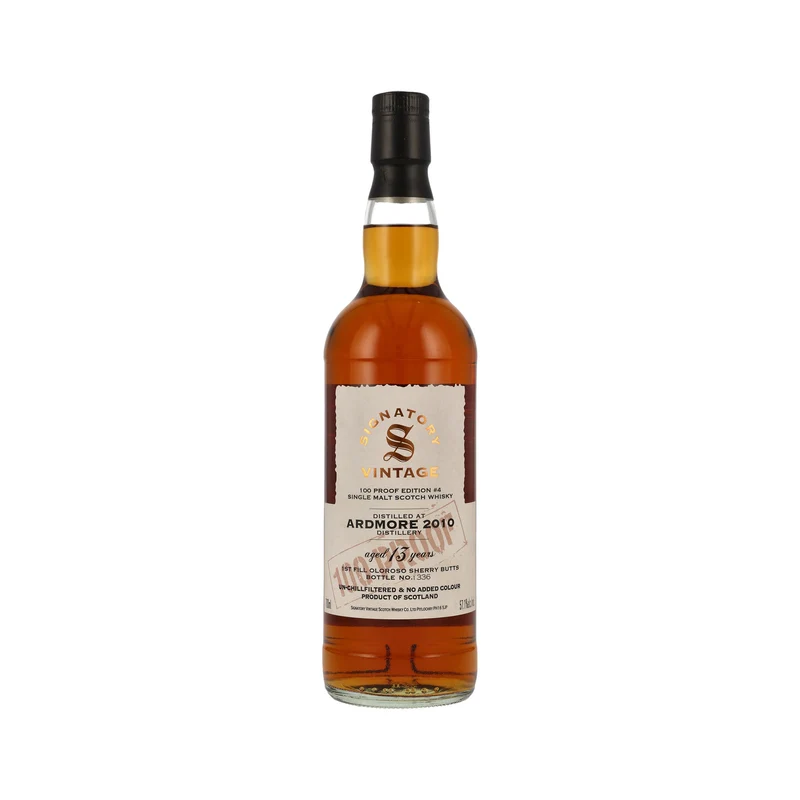 Ardmore 2010/2023 - Signatory Vintage Highland Single Malt Scotch Whisky - 100 Proof Edition #4